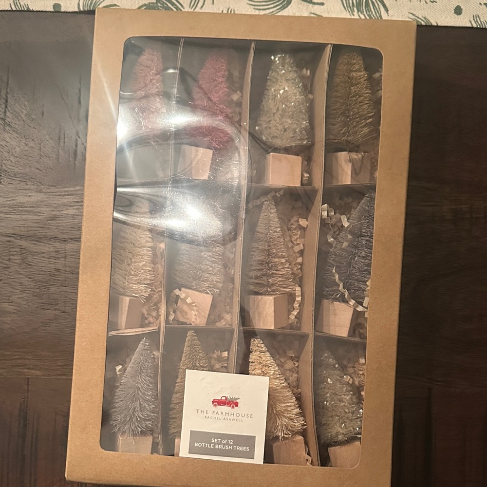 The Farmhouse Collection Bottle Brush Trees Set